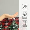 thumbnail image 4 of Set of 2 Christmas Snowman Red Dish Towels Winter Snow Bathroom Hand Towels 28.3x14 Inch  Cute Snowman Snowflake Decorative Bath Towel for Kitchen Gym Spa Hotel, 4 of 8