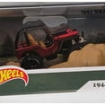 thumbnail image 4 of Hot Wheel Collectors RLC Exclusive 1944 Willys MB Jeep Red w/ Display NIB, 4 of 5