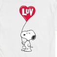 thumbnail image 3 of Peanuts - Snoopy Luv - Men's Short Sleeve Graphic T-Shirt, 3 of 6
