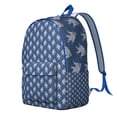thumbnail image 2 of Bigfoot Footprint Pattern Backpack, Durable Laptop Bag with Outdoor Survival and Hiking Design, Perfect for Creature Enthusiasts, 2 of 5