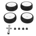 thumbnail image 2 of RC Drifting Tires, RC Drift Wheels 4 Pieces Flexible Stable  For 1/10, 2 of 8