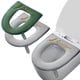 thumbnail image 1 of 2 cojines de inodoro, funda de inodoro cálida y gruesa para el hogar, funda de inodoro con cremallera, 1 of 6