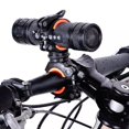 thumbnail image 2 of 2 Pack Lampe de Poche Support de Support Vélo Led Lumière Support de Montage 360 ° Rotation Pince pour Lampe de Poche Cyclisme, 2 of 9