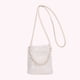 thumbnail image 3 of Bolso Mano Con Cadena Perlas Piel Sintética para Mujer Hombro Esponjoso Fiesta, 3 of 9