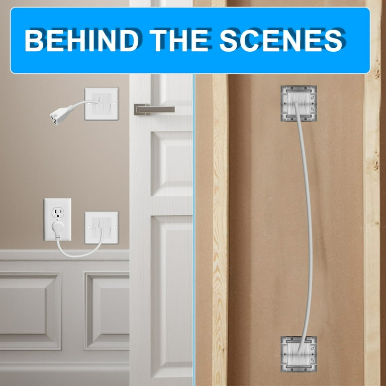 in Wall Cable Management Kit - TV Wire Hider Kit for Wall Mount TV