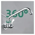 thumbnail image 4 of Kitchen Faucet Water Single Lever Hole Tap Sink Rotating Single Cold Water Taps, 4 of 8
