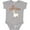 AC-Heather Grey, variant on Inktastic No Prob Llama Cute Llama Boys or Girls Baby Bodysuit
