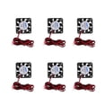 thumbnail image 1 of Ventilador de Enfriamiento Silencioso Sin Escobillas de 6 Piezas 12V 40mmx40mmx10mm 4010 DC para Impresora 3D, 1 of 6
