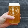 thumbnail image 3 of Bevvee Beer Can Pint Glass 16 oz Tennessee Flag TN Enthusiast Gifts Beer Glasses, 3 of 4