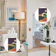 thumbnail image 4 of Yayeee Blank Wall Plate Cover 1-Gang 4.5"x2.7" Home Unused Decorative Outlet, Purple Mountain, 4 of 7