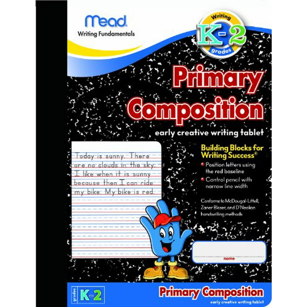 Mead Primary Composition Book, Ruled, 100 Sheets/200 Pages (09902