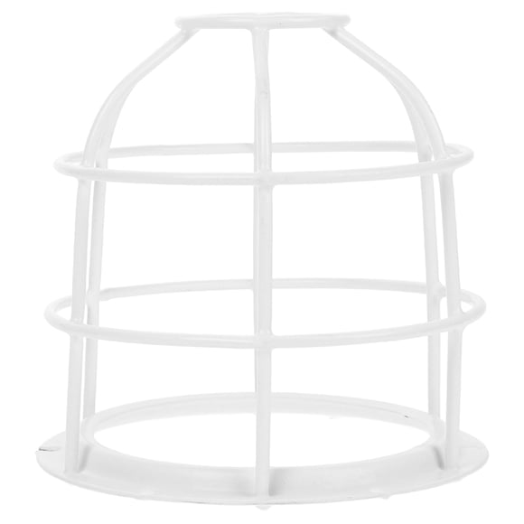 Stainless Steel Bulb Guard Light Shade Industrial Wire Cage Protector for Workshop Factory Bulb Cover for Pendant Lighting Easy Install Lamp Shade Frame