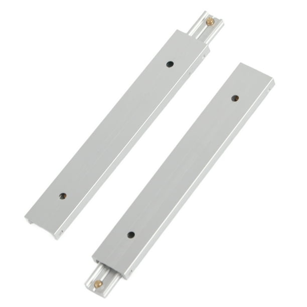 Guía deslizante suave, 2 piezas/juego Mini guía deslizante de aleación de aluminio Mini guía deslizante Máxima confiabilidad