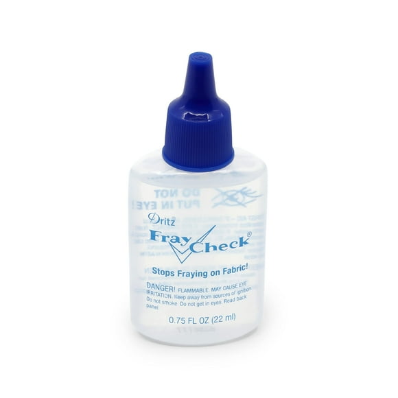 Dritz Fray Check Liquide, 3/4 Once Liquide, 1 Unité, Scellant de Couture Transparent, 0.75 Fl oz