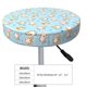 thumbnail image 4 of Disketp Corgi Dog 1 Funda Redonda para Taburete, Funda de Cojín para Silla de Bar Suave y Elástica-13 inch, 4 of 7