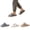 Gray, variant on SBYOJLPB Women Slippers Comfy Soft Indoor House Open Toe Footwear Slippers