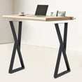 thumbnail image 6 of 32'' Set of 2 DIY Table Desk Bench Legs Coffee Metal Iron DIY Furniture Leg 200kg Load for Home, Bars, 6 of 20