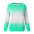 thumbnail image 3 of PENGXIANG Femmes Tops Sweat-Shirt Col à Manches Longues Femmes Sweat-Shirt Léger Décontracté Noir L, 3 of 5
