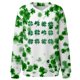 thumbnail image 2 of Xuyuer Women's Round Neck St. Patrick's Day Printed Long Sleeve Shirts Sweatshirt - Festive Holiday Graphic Pullover Top for Seasonal Parties, Gift Exchanges and Cozy Spring Summer Wear, 2 of 5