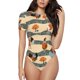 thumbnail image 1 of Balery Funny Chicken Body de cuello redondo de manga corta para mujer Tops de manga corta Tops básicos-XX-Large, 1 of 7