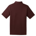 thumbnail image 5 of Yellow Rooster Men's Short Sleeve Dry Zone Raglan Male Polo Shirt Maroon M, 5 of 5