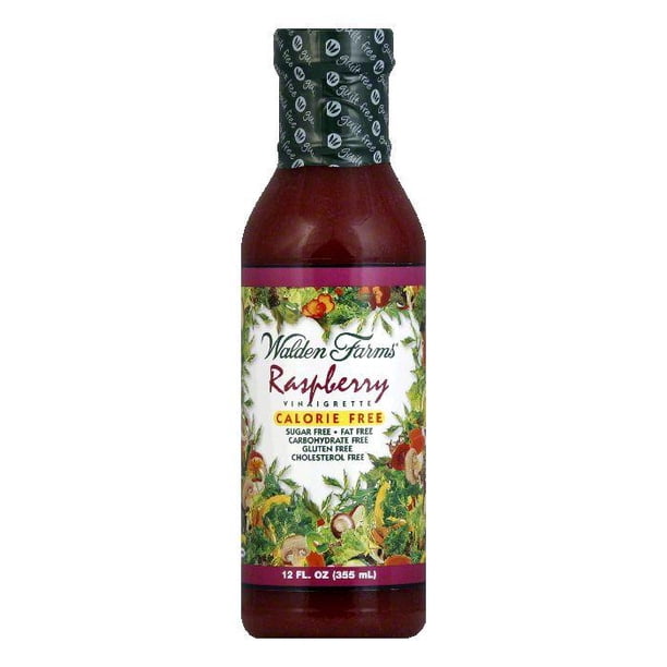 Walden Farms Salad Dressing Raspberry Sugar & Calorie Free No Carb, 12