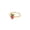 JH1042 Strawberry, variant on Womens Adjustable Fruit Ring Open Design Alloy Metal with Artificial Gemstone Inlay Electroplated Finish Jewelry Ring Gift for Her