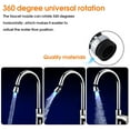 thumbnail image 2 of Toystoory Grifo de agua con iluminación LED, cabezal de ducha con cambio de Color RGB, rociador resistente al calor de 360 ​​grados, boquilla de Organizadores de utensilios de cocina No.01 Toystoory HA009768-01, 2 of 6