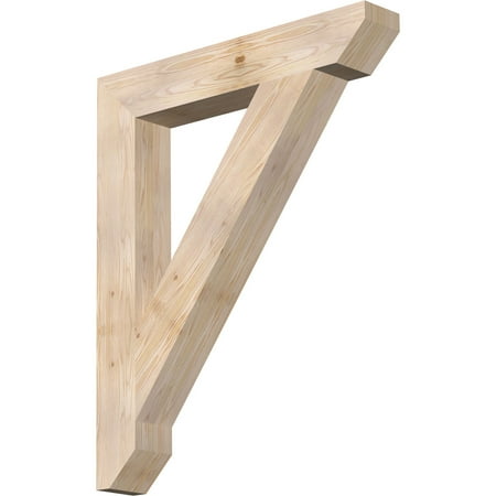 

Ekena Millwork 5 1/2 W x 36 D x 44 H Traditional Slat Smooth Bracket Douglas Fir