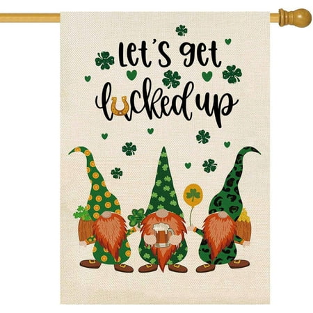 st patricks day flag 28x40