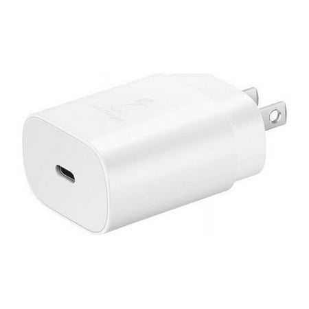 Samsung 25W Super Fast USB-C Wall Charger - White