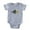 Heather Grey, variant on CafePress - Fleur De Lis Swirls_Color - Cute Infant Baby Football Bodysuit
