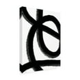 thumbnail image 4 of Canvas Wall Art - Line and Brush 'Big Brush 2' Wall Art for Living Room, Bedroom, or Office Décor by Trademark Fine Art - 24 x 32 Inches, 4 of 4