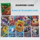 thumbnail image 5 of New Popular A Box of 10Pcs Cards Gold Foil Card Gold Vmax Vstar V Energy Card Charizard Pikachu Rare Series Battle Coach, 5 of 5