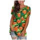 thumbnail image 1 of Camiseta de manga corta con estampado de día de San Patricio para mujer Fridja bn1047, 1 of 4