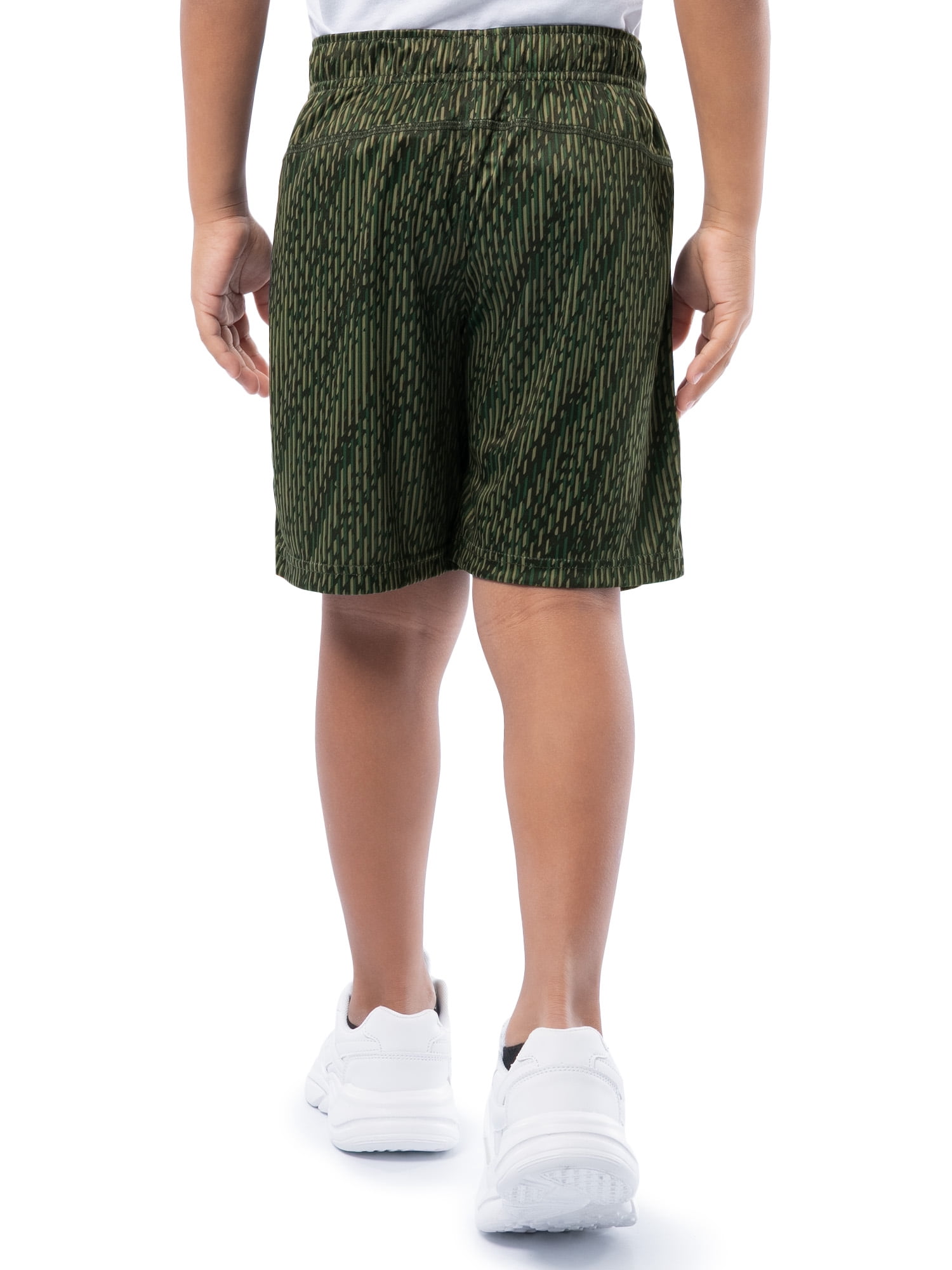 Athletic Works Boys Core Performance Shorts, 2-Pack, Sizes 4-18 & Husky