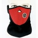thumbnail image 5 of Cubrebocas transpirable con protección solar, cómodo y bufanda para el cuello para ciclismo, color rojo, 5 of 12
