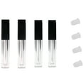 thumbnail image 3 of 2 Unids Tubo Vacío Aplicador de Brillo de + 2 Unids Botella de Plástico para Delineador de Ojos + 4pcs Tapones shamjiam Tubo de bálsamo de brillo de labios vacío, 3 of 9