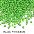 thumbnail image 3 of Unique Bargains 0.3' Green Polystyrene Foam Ball Beads for Crafts and Decorations 1 Pack, 3 of 7