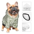 thumbnail image 3 of Balery Green Rabbit Sudadera con Capucha para Perros Pequeños – Ropa para Mascotas, Disfraz para Perros y Gatos, Ideal para Fiestas y Cosplay-X-Large, 3 of 7