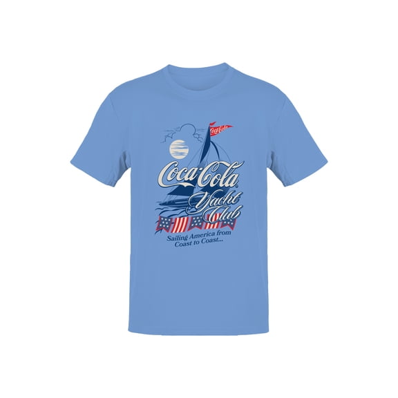 Officially Licensed Coca Cola Yacht Club Adventure Men's T-shirt