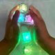 thumbnail image 4 of 12 piezas de juguetes de baño para bebés con luces LED que cambian de color, impermeables y brillantes, rompecabezas de baño para niños, regalo de cumpleaños infantil, 4 of 5