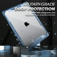 thumbnail image 3 of SUPCASE (Unicorn Beetle) for MacBook Pro 16 Inch Case 2023/2021, M3 / M2 / M1 Pro/Max A2991 A2780 A2485 Heavy Duty Rugged Protection Shockproof Hard Shell Protective Cover for MacBook Pro 16" (Azure), 3 of 7