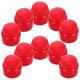 thumbnail image 1 of Diy Nut Cover Switch Protector For Indoor Use Bolts And Screws Red 2.50X2.50X1.50CM Damage Prevention 10Pcs, 1 of 5