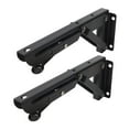 thumbnail image 4 of TISHITA 2 Pieces under Desktop Mouse Keyboard Tray Keyboard Bracket Heavy Duty Foldable Bracket Adjustable for Computer Elbow Support, 4 of 8