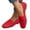 Red, variant on Viluyesy Womens Ballet Flats, Shallow Mesh Breathable Round Toe Casual Slip-On Comfort Shoes Red