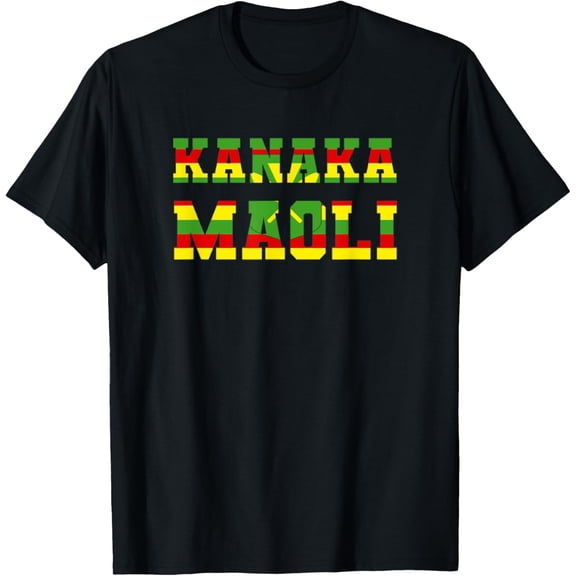KANAKA MAOLI - Kanaka Maoli Hawaiian Flag T-Shirt