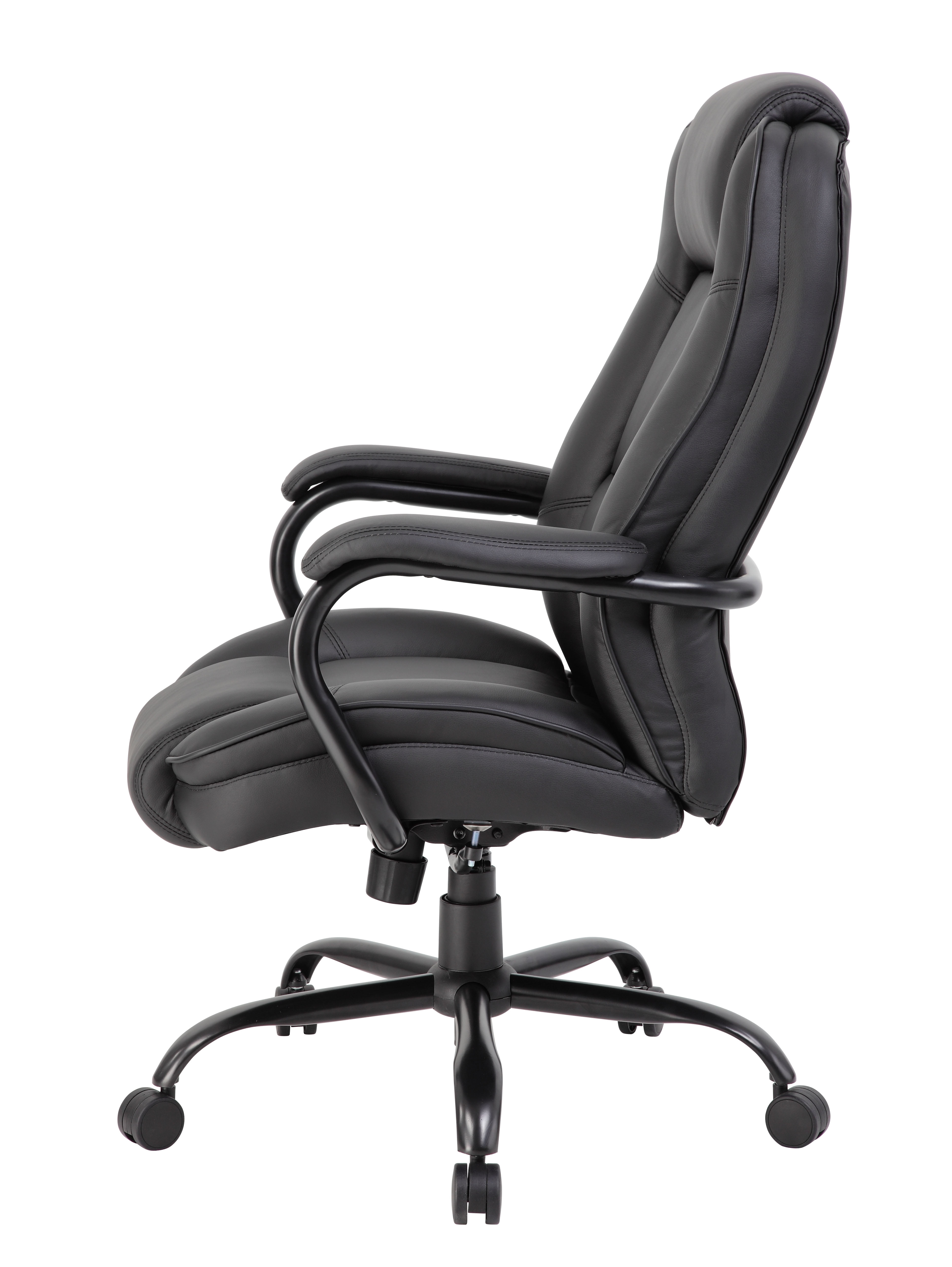 Boss Office Products Big and Tall Heavy Duty Executive Chair, Black