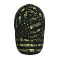 thumbnail image 4 of Balery Baseball Cap Adjustable Size for Running Workouts and Outdoor Activities All Seasons Dad Hat(American Flag Camo), 4 of 8