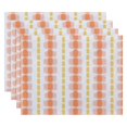 thumbnail image 3 of Simply Daisy 18" x 14" Watercolor Stripe Stripe Print Placemat, Set of 4, 3 of 4